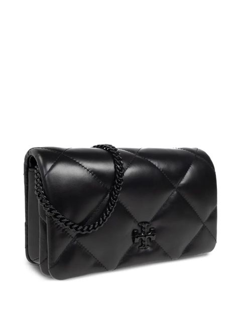 Tory Burch quilted leather wallet - Black