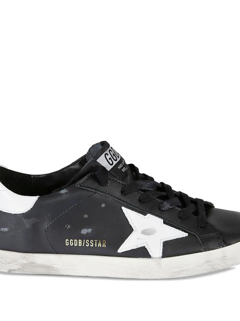 Golden Goose Super-Star appliqué sneakers - Black - zdjęcie produktu nr 2
