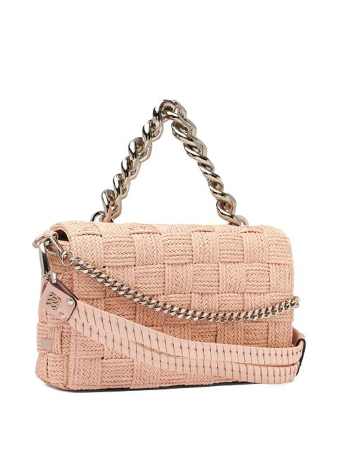 Casadei Hanoi woven chain shoulder bag - Neutrals