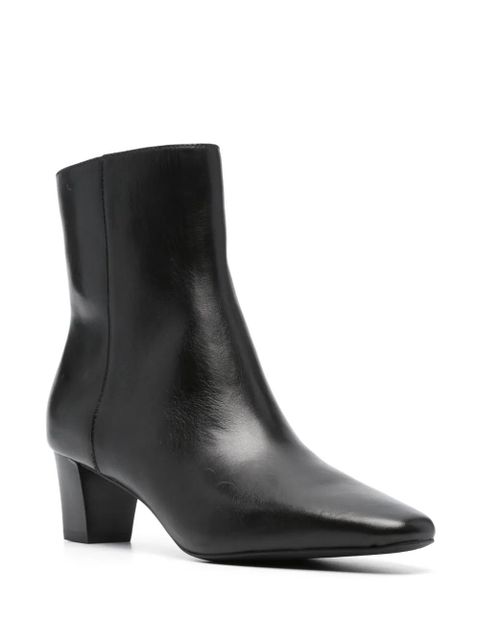 Lauren Ralph Lauren Willa Burnished 55mm leather boots - Black - zdjęcie produktu nr 2