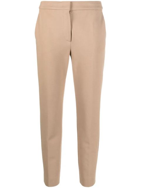 Max Mara mid-rise cropped trousers - Neutrals - zdjęcie produktu nr 1