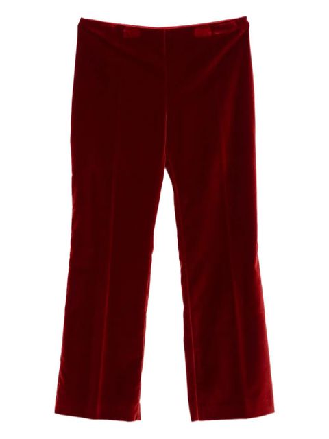 ETRO velvet-textured trousers - zdjęcie produktu nr 1