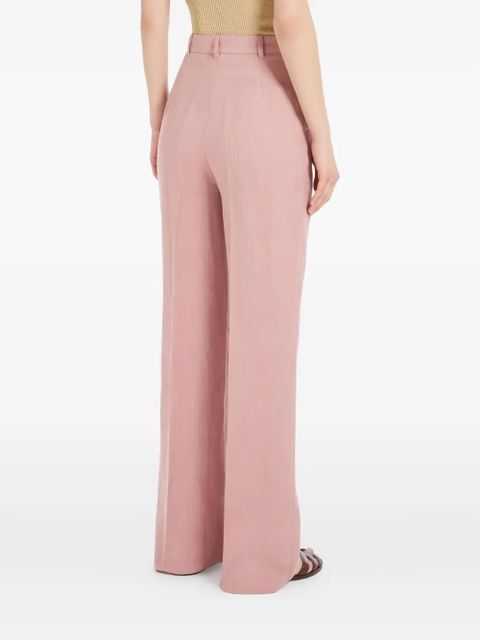 Max Mara pleat-detail trousers - Pink