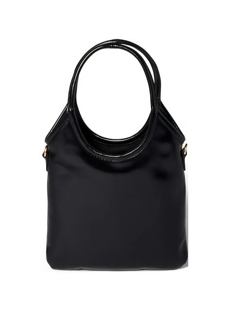Miu Miu Ivy leather tote bag - Black - zdjęcie produktu nr 1