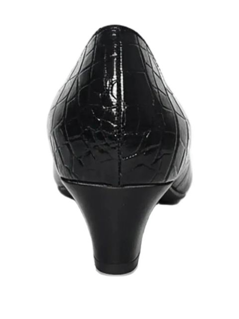 Tod's embellished leather heels - Black - zdjęcie produktu nr 2