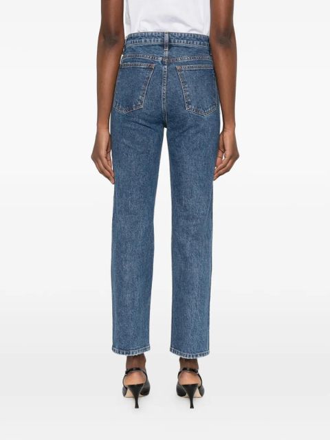 KHAITE Abigail straight-leg jeans - Blue