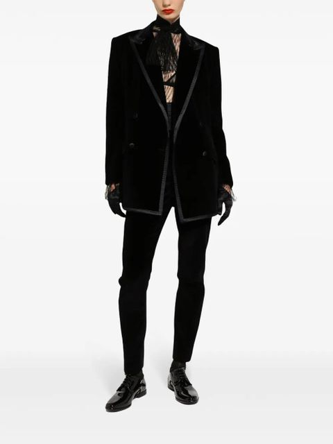 Dolce & Gabbana double breasted blazer - Black - zdjęcie produktu nr 2