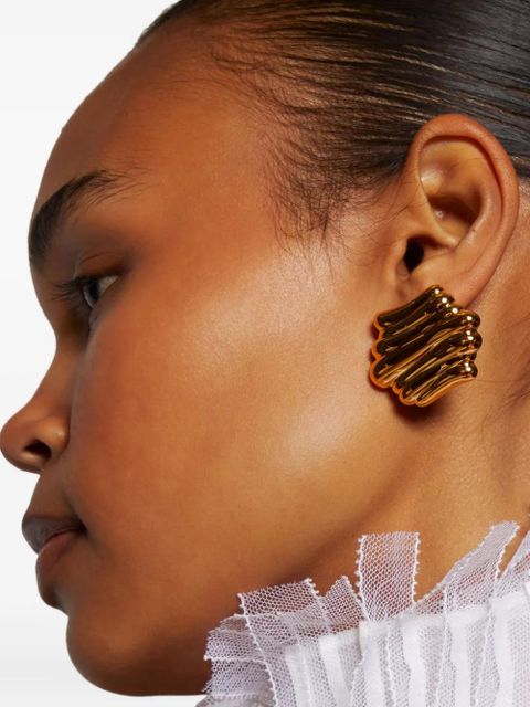 KHAITE Crema earrings - Gold