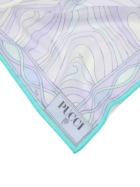 PUCCI graphic-print sarong - Blue