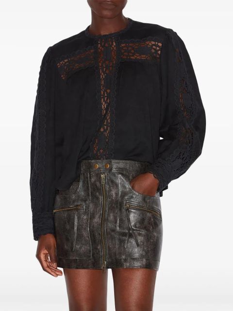 MARANT ÉTOILE Valmira top - Black