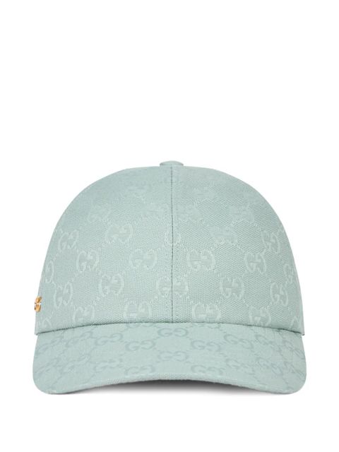 Gucci GG logo-detail cap - Blue - zdjęcie produktu nr 1