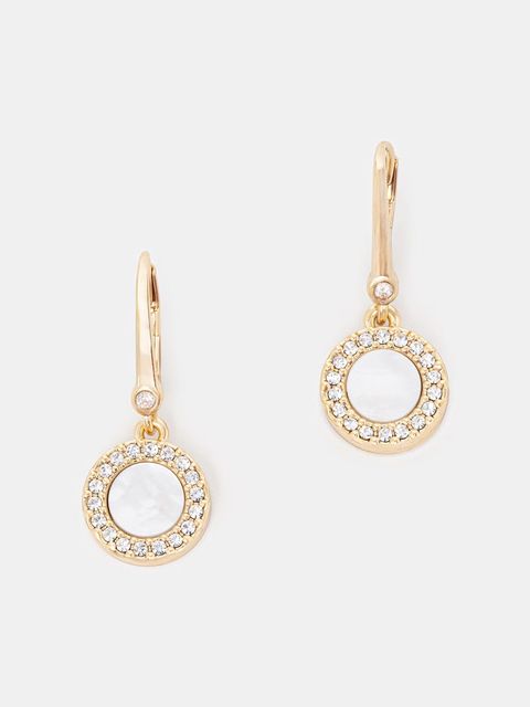 DKNY kolczyki damskie metalowe - zdjęcie produktu nr 2