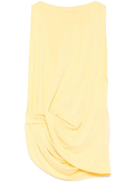 Jacquemus Le Haute Peplo top - Yellow - zdjęcie produktu nr 1