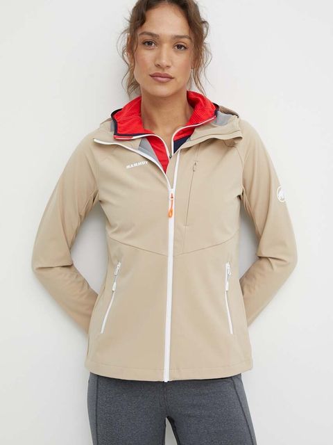 Mammut kurtka outdoorowa Ultimate Comfort SO kolor brązowy - zdjęcie produktu nr 1