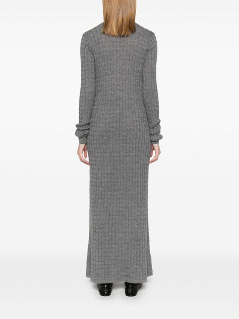 TOTEME cable-knit maxi dress - Grey