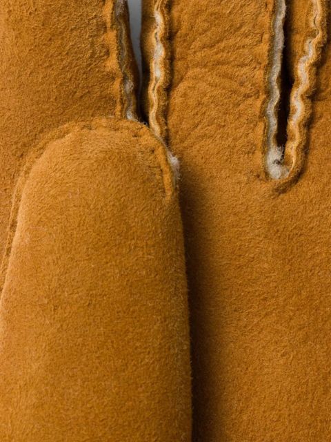 Prada suede gloves - Brown - zdjęcie produktu nr 2