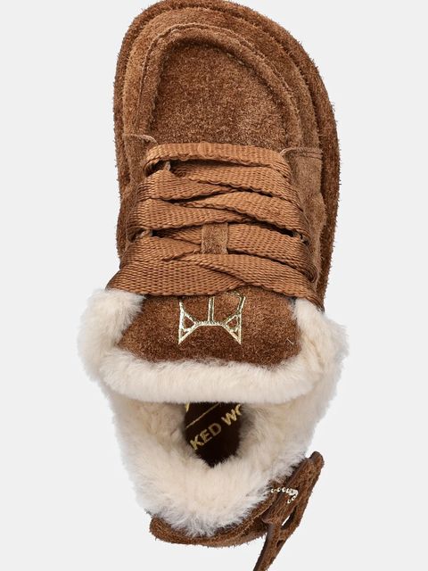 Naked Wolfe sneakersy zamszowe Beau kolor brązowy Beau Tan Suede