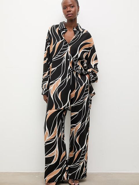 Answear.LAB komplet damski z lnem