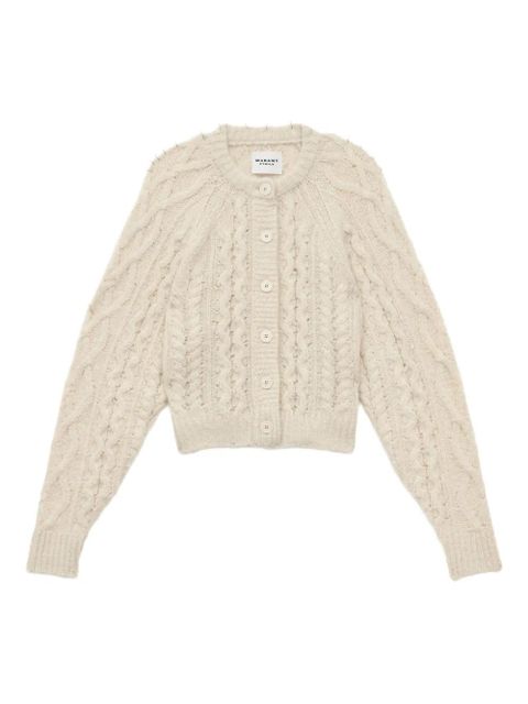 MARANT ÉTOILE Yara cardigan - Neutrals - zdjęcie produktu nr 1