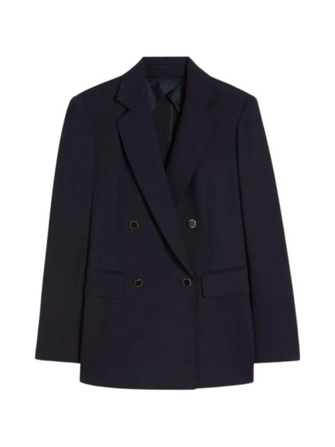 Max Mara double-breasted buttoned jacket - Blue - zdjęcie produktu nr 1