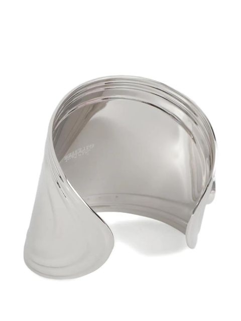Jean Paul Gaultier cuff-design bracelet - Silver