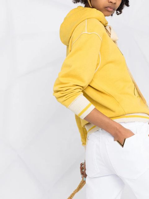 Valentino Garavani VGOLD flared jeans - White