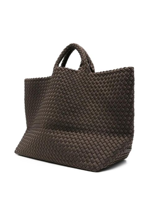 NAGHEDI large St. Barth's tote bag - Brown