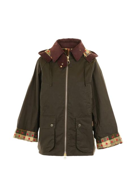 Barbour x Paul Smith hooded checked coat - Green - zdjęcie produktu nr 1