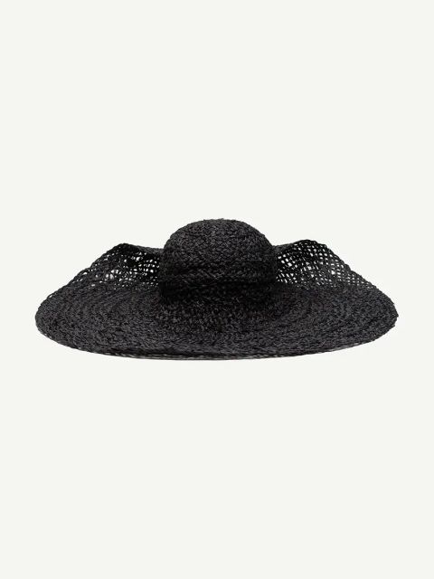 Ruslan Baginskiy kapelusz kolor czarny HT033-PSTR