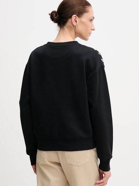 Pepe Jeans bluza damska kolor czarny z aplikacją PL5800024 - zdjęcie produktu nr 2