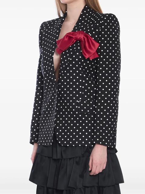 Valentino Garavani Supergran Plusdepois-print jacket - Black