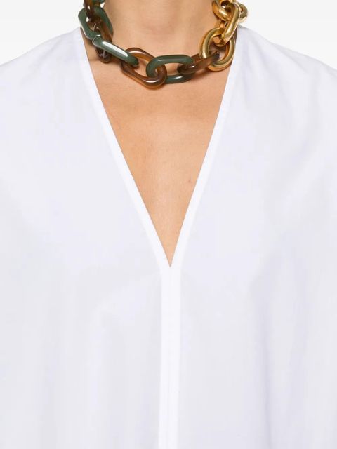 TOTEME V-neck blouse - White