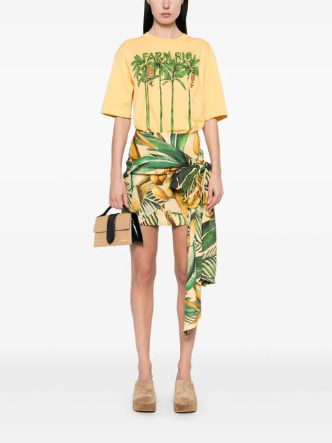FARM Rio Bananart mini skirt - Yellow - zdjęcie produktu nr 2