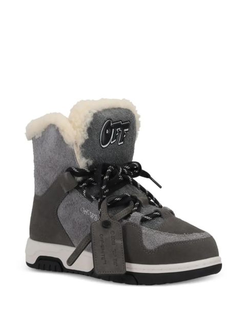 Off-White shearling boots - Grey - zdjęcie produktu nr 2