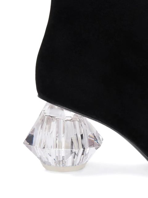 Simon Miller Suede Crystal Kuki boots - Black - zdjęcie produktu nr 2