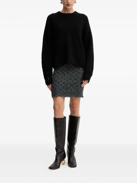 PINKO Love And Understanding mini skirt - Grey