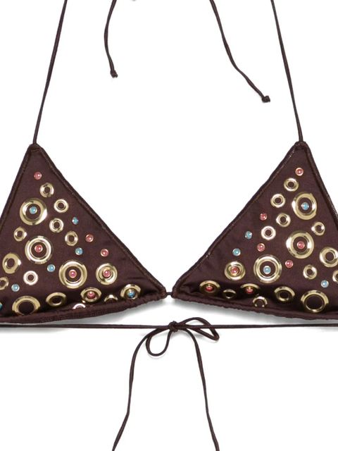 Oséree Stud bikini - Brown