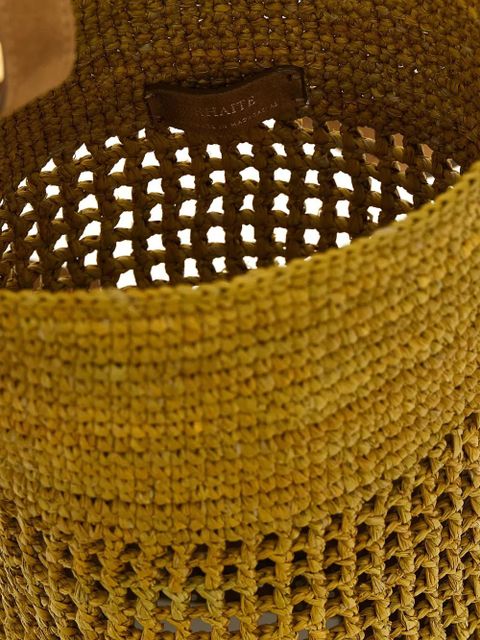 KHAITE woven bucket bag - Brown