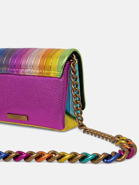 Kurt Geiger London torebka skórzana MINI KENSINGTON kolor multicolor 5015669109