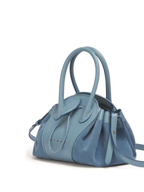 Marni top handle tubular shoulder bag - Blue