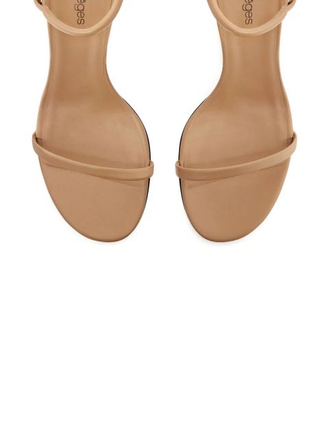 Courrèges Oblique sandals - Brown