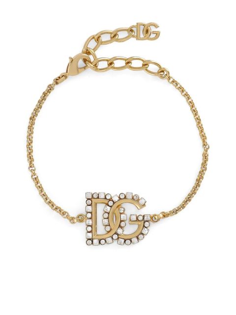 Dolce & Gabbana chain-link brass bracelet - Gold - zdjęcie produktu nr 1