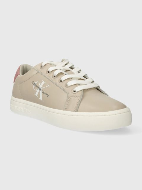 Calvin Klein Jeans sneakersy skórzane CLASSIC CUPSOLE LACEUP LTH WN - zdjęcie produktu nr 2