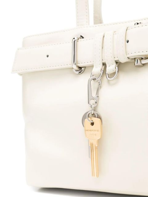 Osoi leather shoulder bag - Neutrals