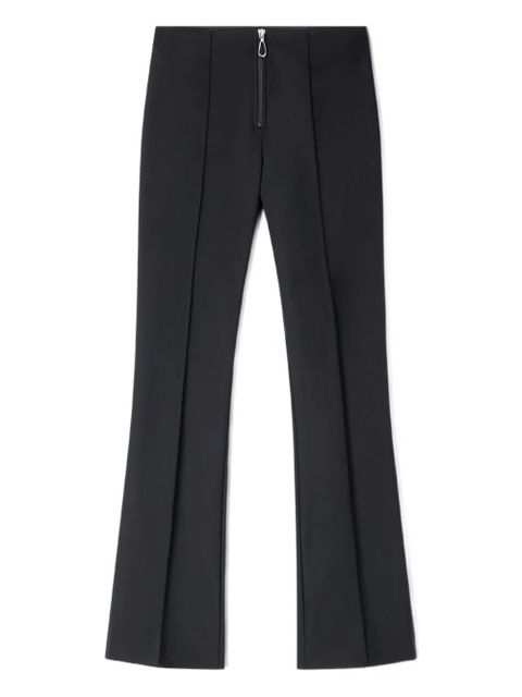 SANDRO zip-up straight trousers - Black - zdjęcie produktu nr 1