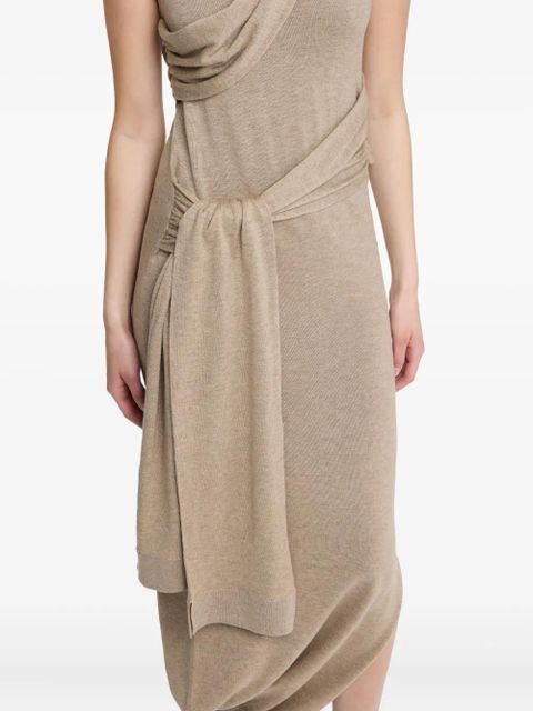 JW Anderson sleeveless midi dress - Neutrals