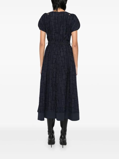 3.1 Phillip Lim check pattern dress - Blue