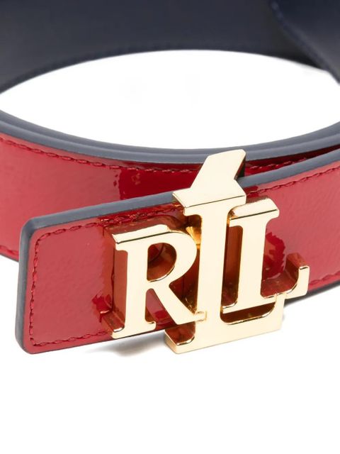 Lauren Ralph Lauren logo-buckle belt - Red - zdjęcie produktu nr 2