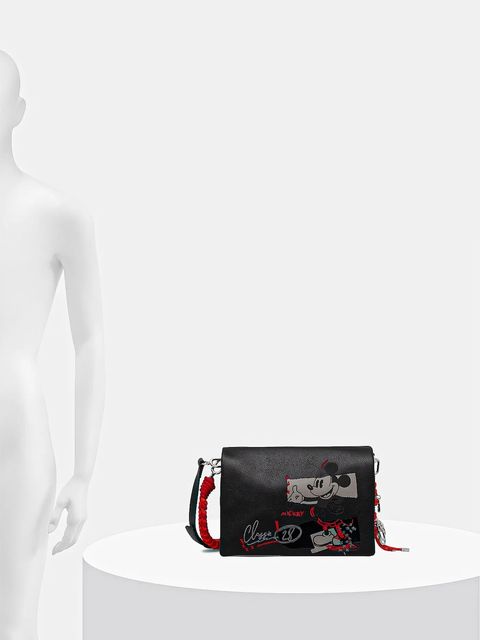 Desigual torebka MICKEY ROCK DORTMUND kolor czarny 25WAXP19