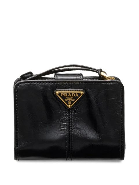 Prada small leather wallet - Black - zdjęcie produktu nr 2